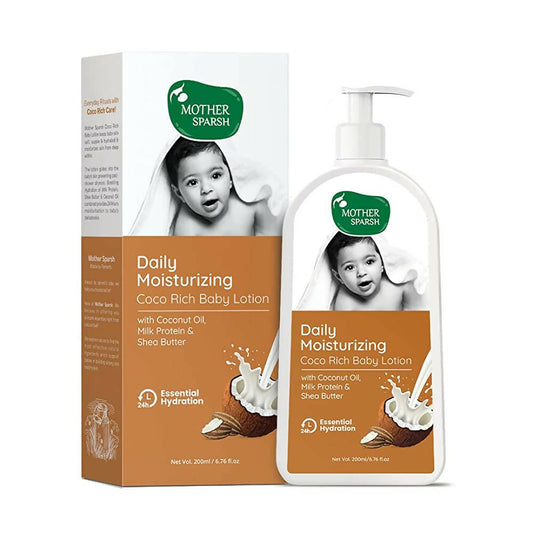 Buy Mother Sparsh Daily Moisturizing Coco Rich Baby Lotion from DrMediCart, Ship from India to USA