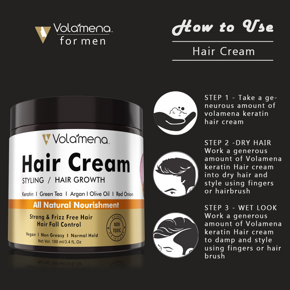Volamena Onion and Argan Hair Cream