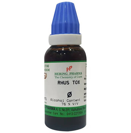 Buy Hering Pharma Rhus Tox Mother Tincture Q from DrMediCart, Ship from India to USA