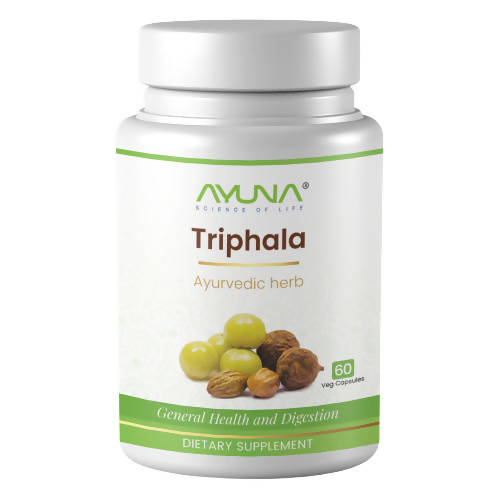 Buy Ayuna Triphala Veg Capsules from DrMediCart, Ship from India to USA