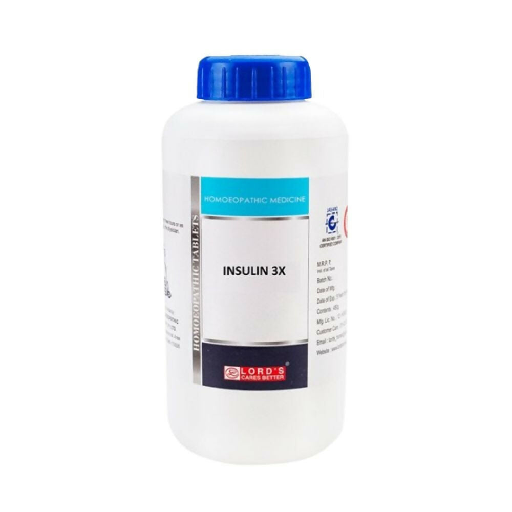 Lord's Homeopathy Insulin Trituration Tablets -  buy in usa 