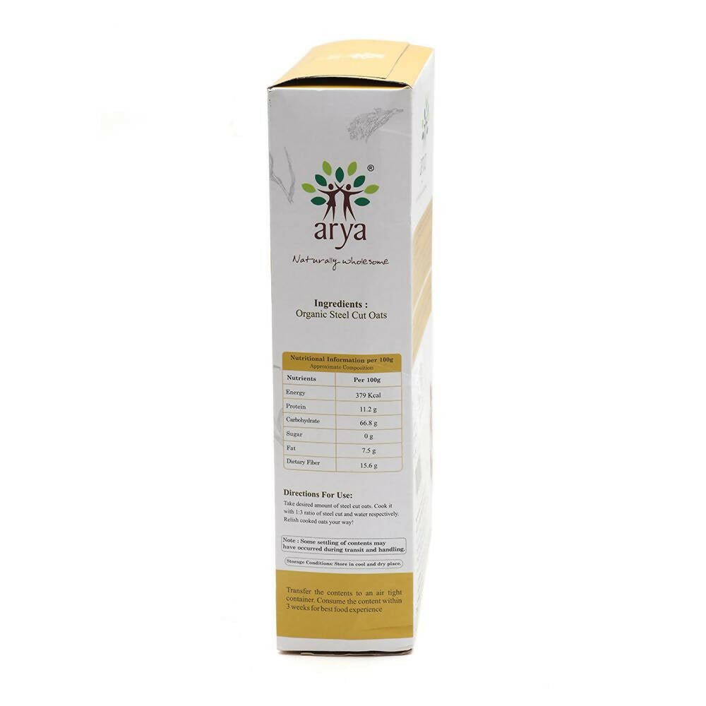 Arya Farm Organic Steel Cut Oats