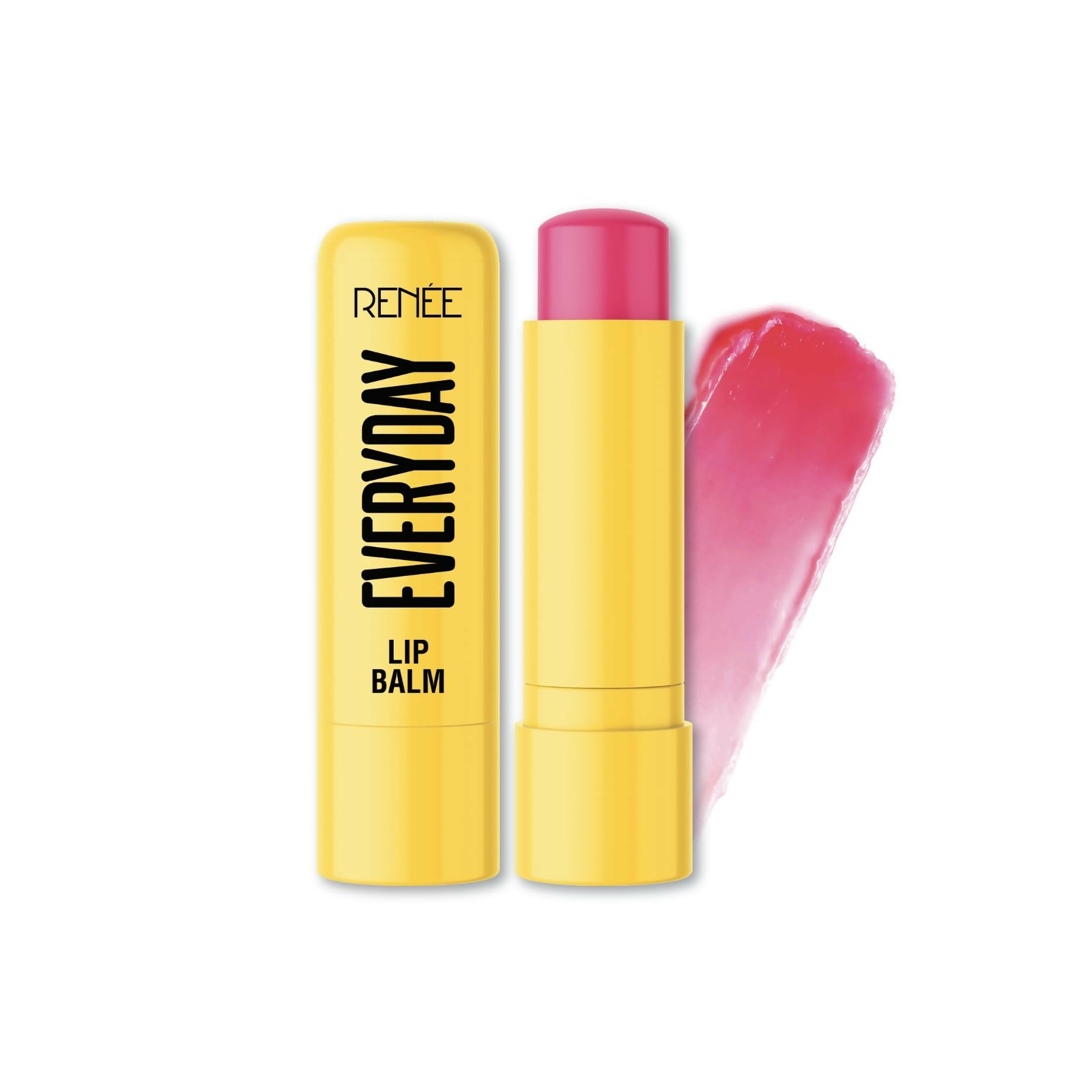 Renee Everyday Tinted Lip Balm - Rose Petal, Moisturizes & Protects with SPF 30