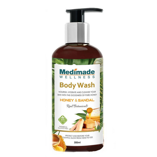 Medimade Wellness Honey & Sandal Body Wash - DrMediCart