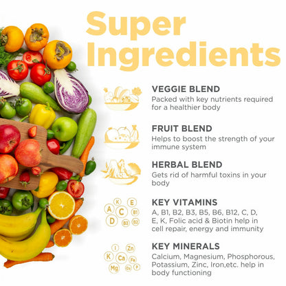Happier Healthblend Multi Vitamins Tablets