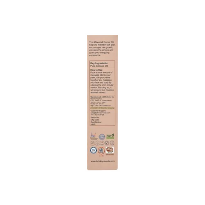 Tatvik Ayurveda Prakrutisparsha Carrier Oil (Coconut)