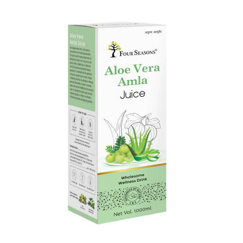 Buy Four Seasons Aloevera Amla Juice from DrMediCart, Ship from India to USA