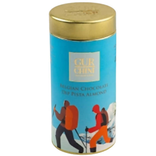Gur Chini Belgian Chocolate Dip Pista Almond