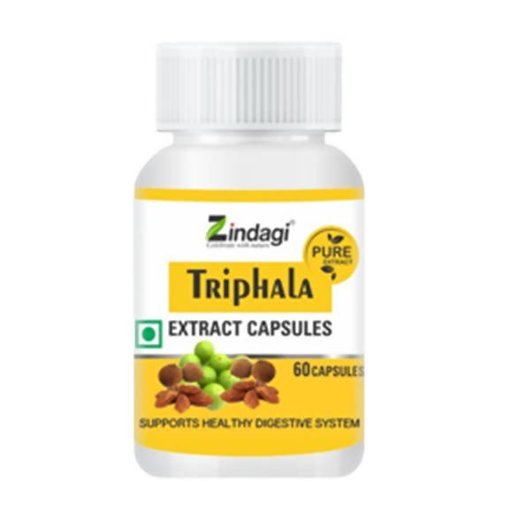 Buy Zindagi Triphala Extract Capsules from DrMediCart, Ship from India to USA