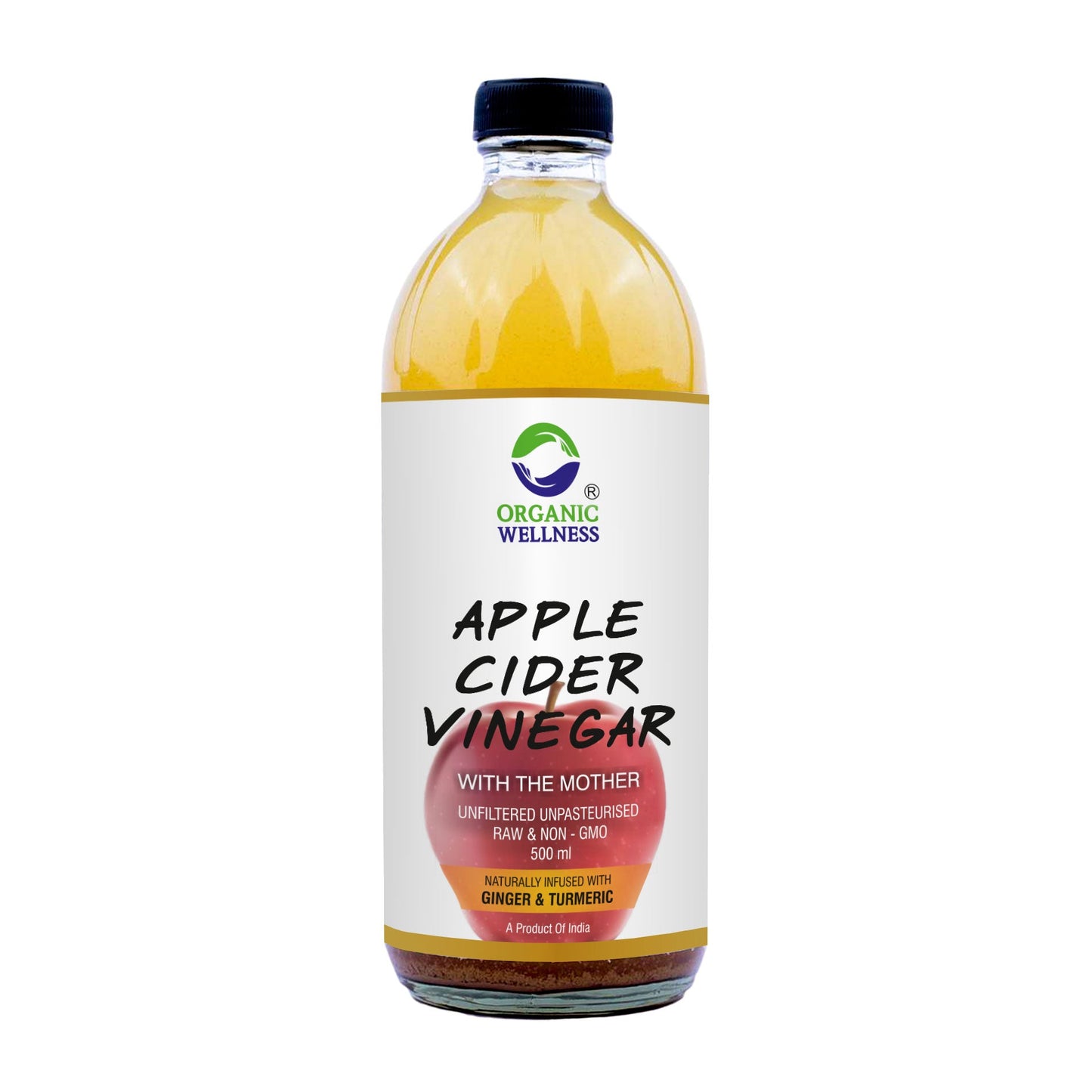 Buy Organic Wellness Apple Cider Vinegar with Mother, Ginger & Turmeric from DrMediCart