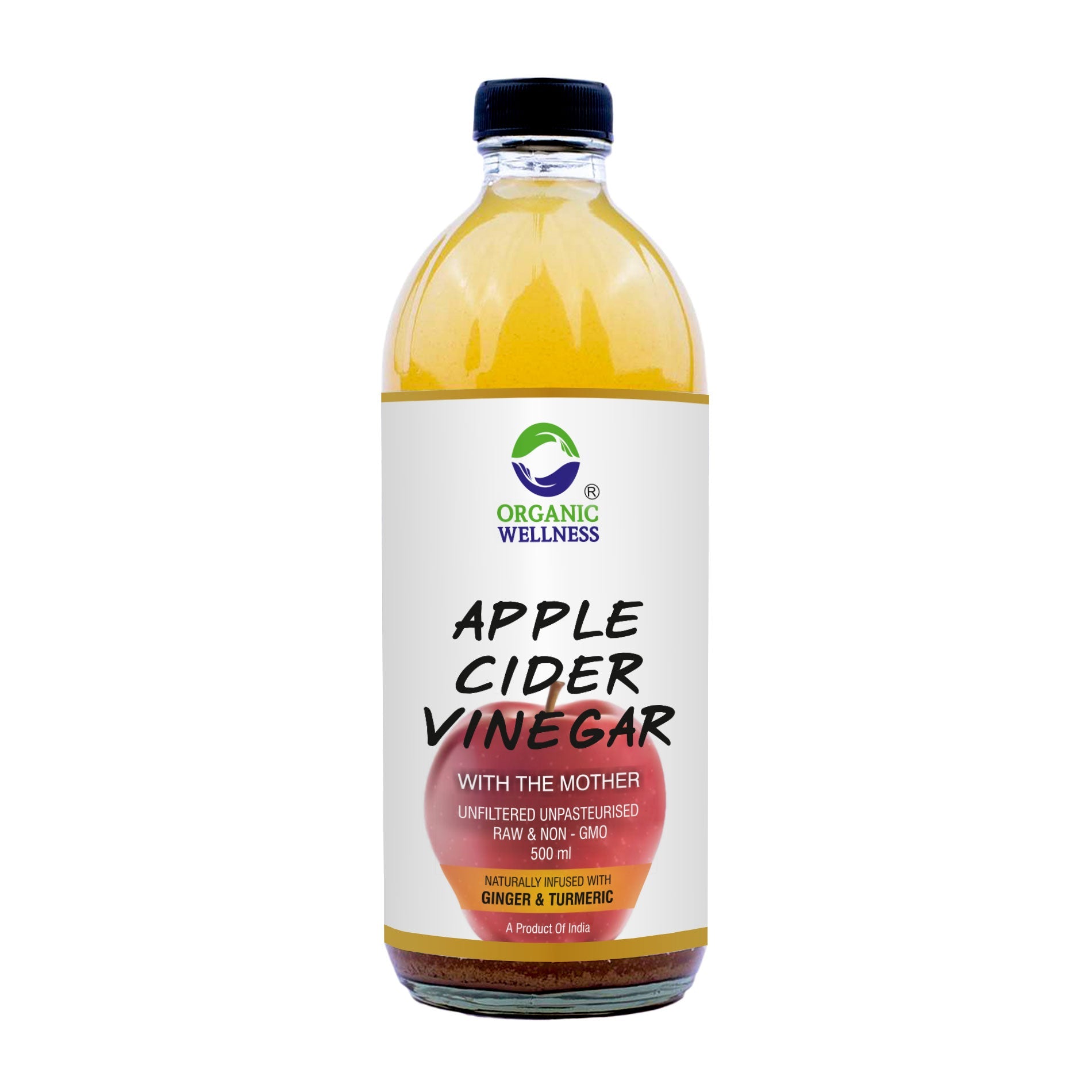 Buy Organic Wellness Apple Cider Vinegar with Mother, Ginger & Turmeric from DrMediCart