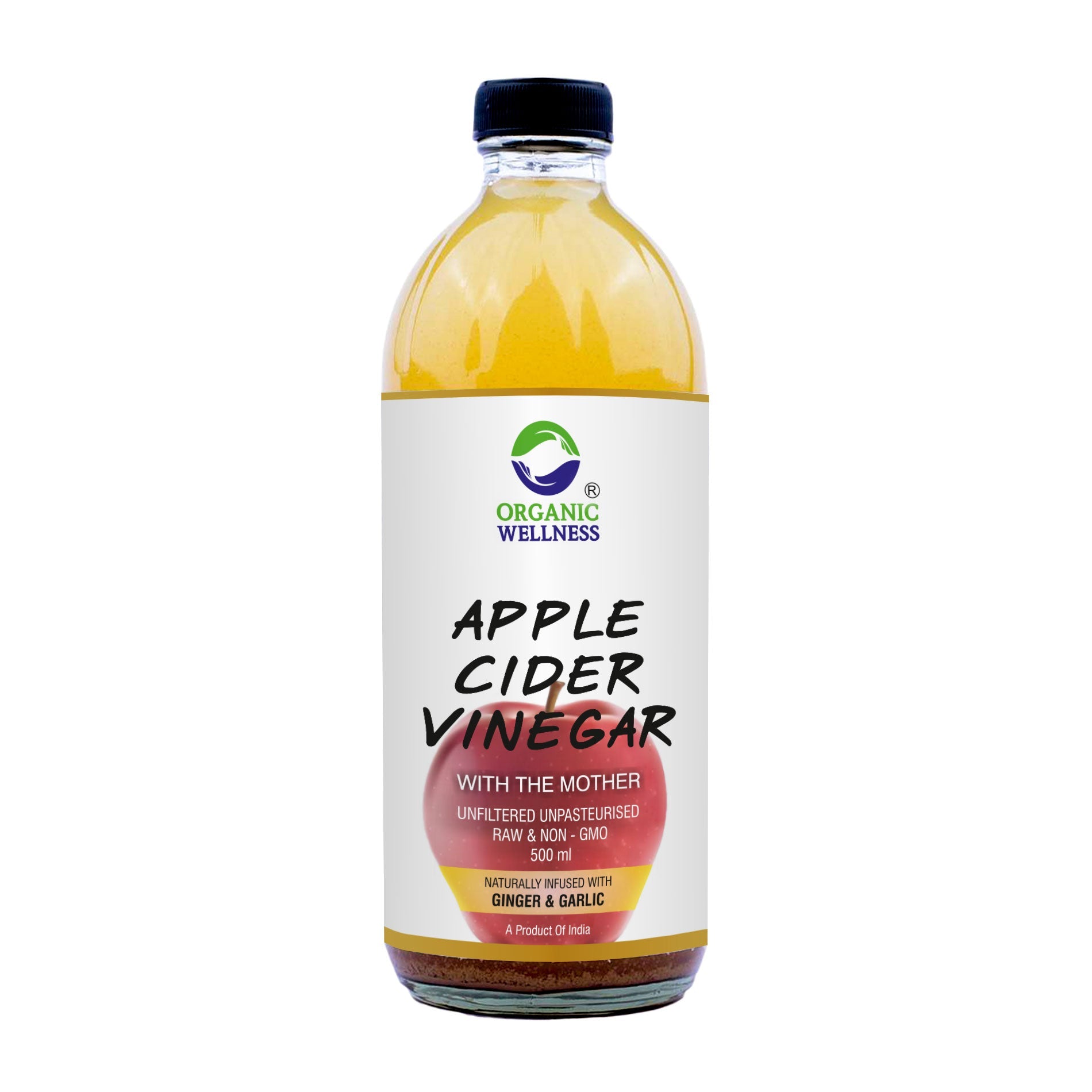 Buy Organic Wellness Apple Cider Vinegar with Mother, Ginger & Garlic from DrMediCart