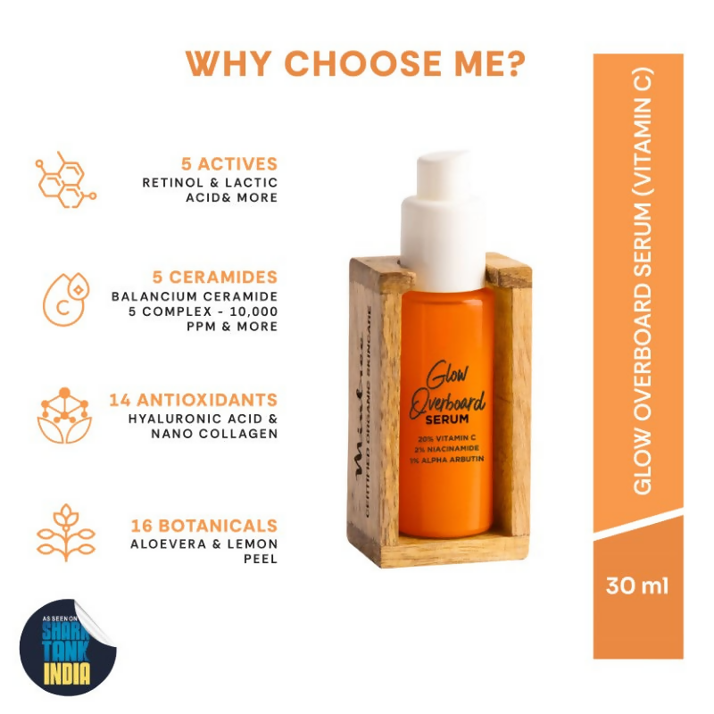 Mintree Certified Organic & Vegan Glow Overboard Face Serum