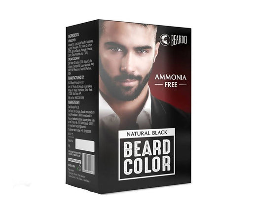 Beardo Beard Color for Men - Natural Black