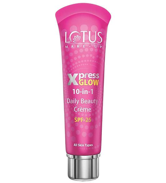Buy Lotus Make-up Xpress Glow 10 in 1 Daily Beauty Creme SPF 25 from DrMediCart, Ship from India to USA