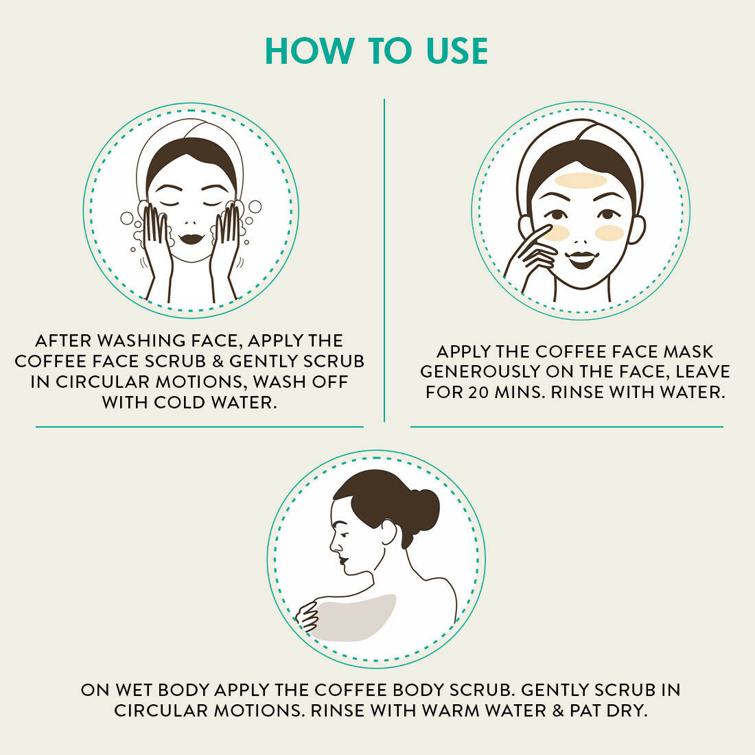mCaffeine Coffee De-Tan Kit - Remove Tan & Dead Skin