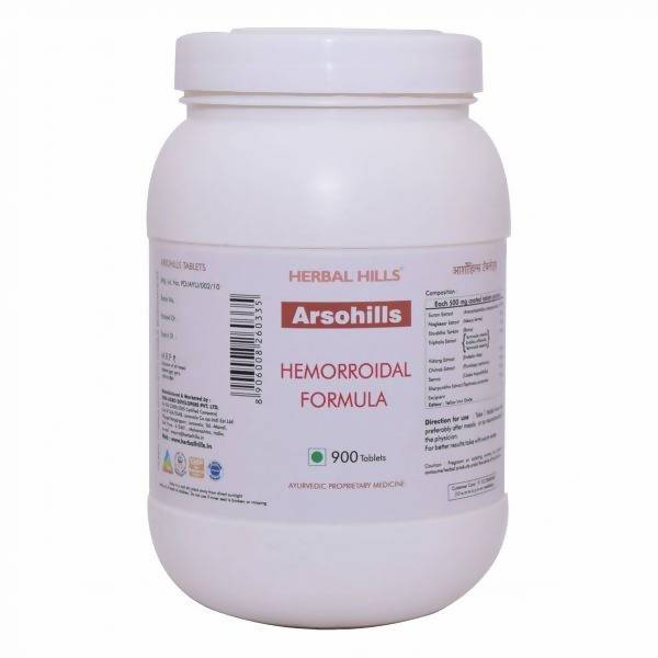 Herbal Hills Ayurveda Arsohills Tablets