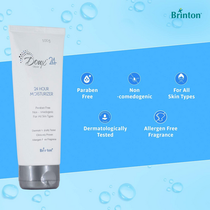 Brinton Doux 24-Hour Moisturizer Cream, For All Skin Types