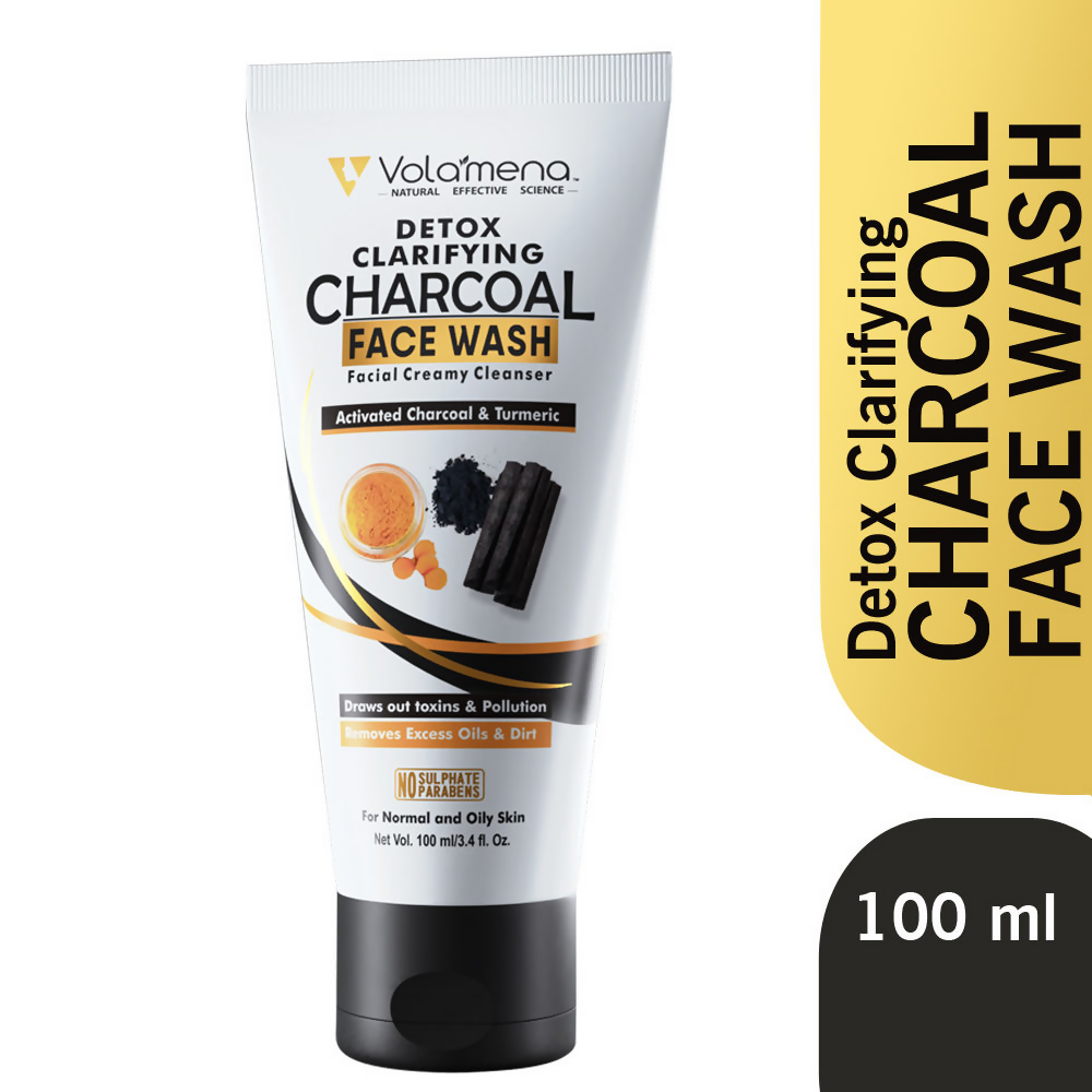Volamena Detox Clarifying Charcoal Face Wash