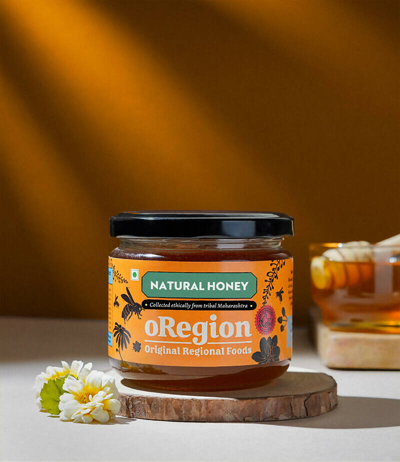 oRegion Natural Raw Multifloral Honey