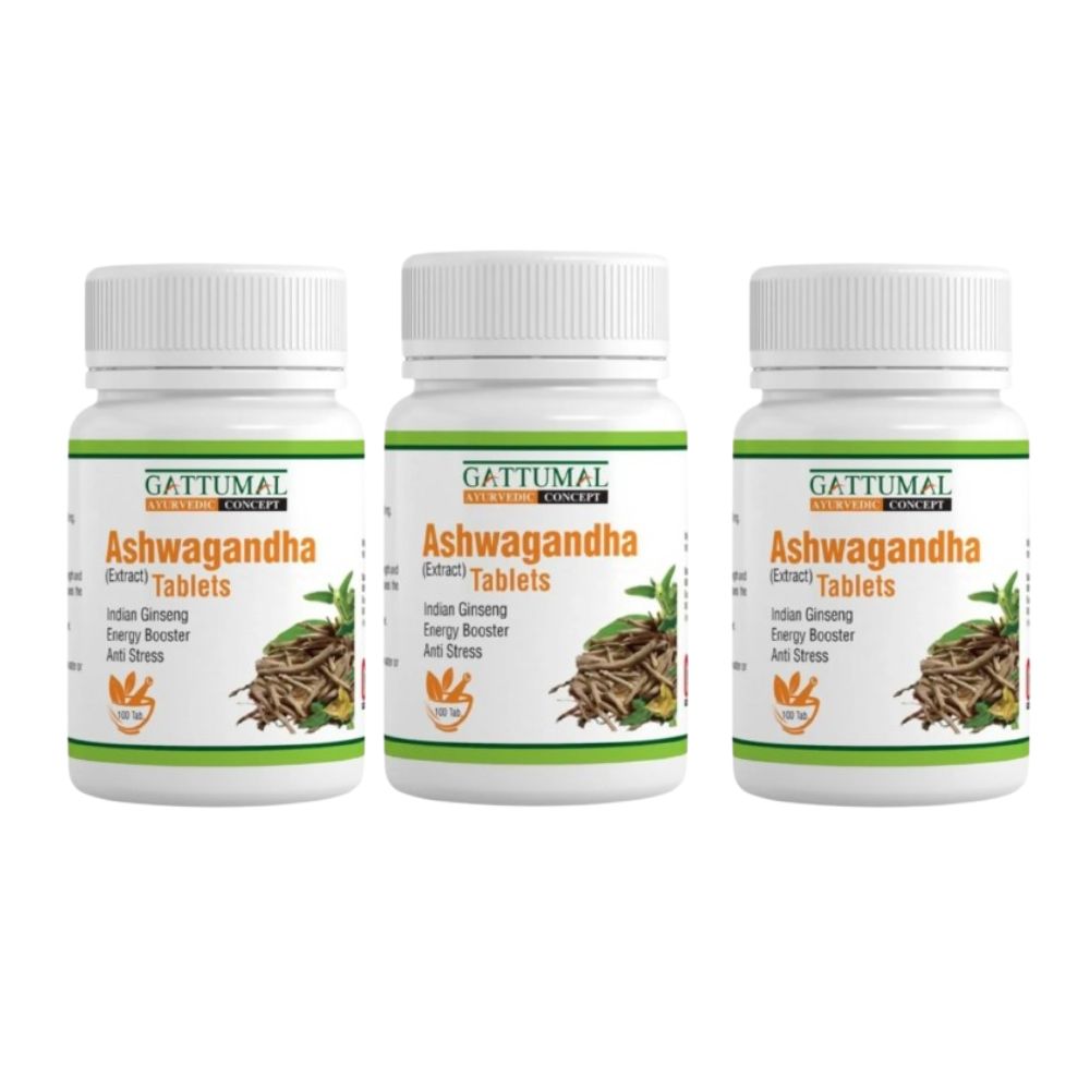 Gattumal Ayurveda Ashwagandha Tablets