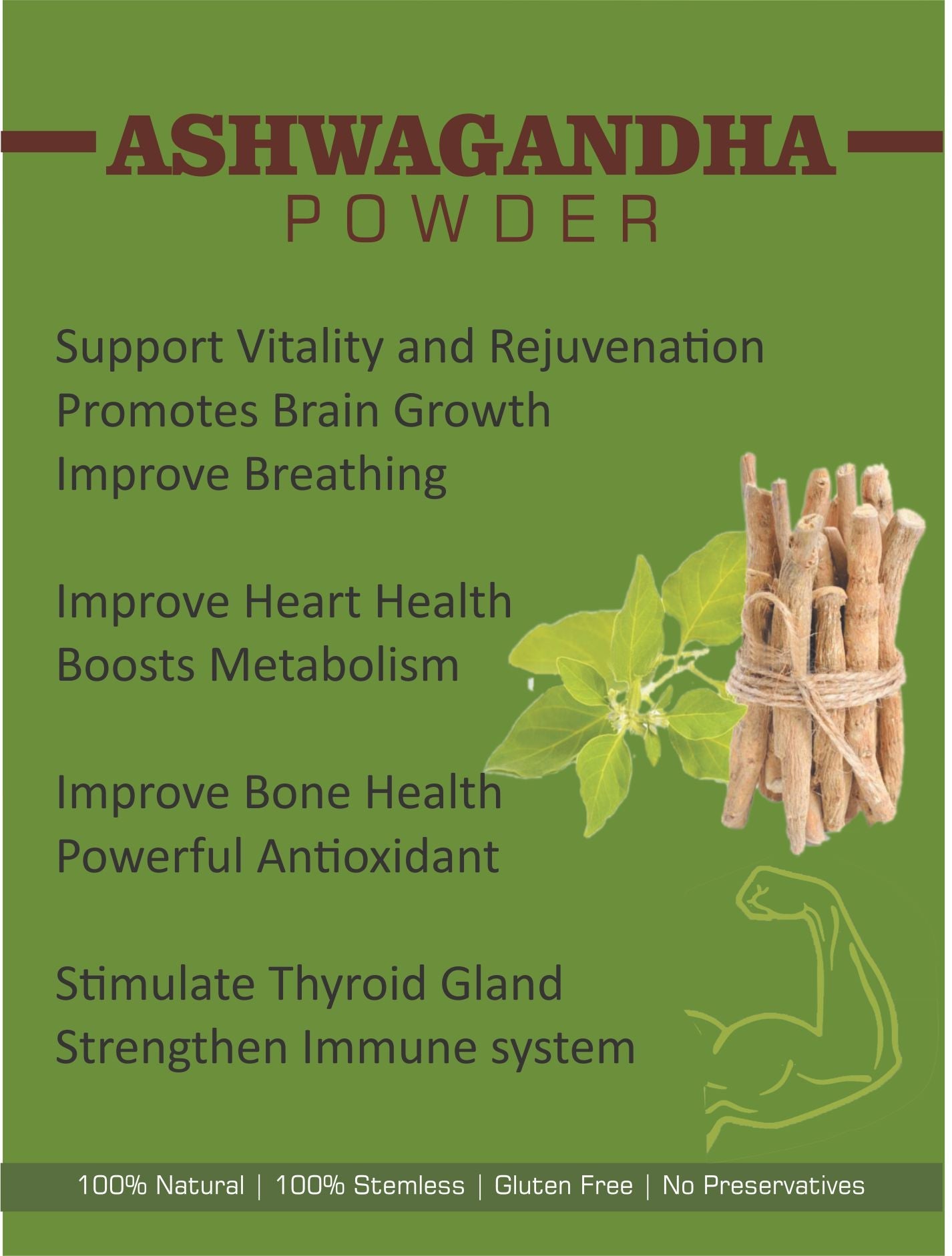 Spag Herbals Ashwagandha Powder