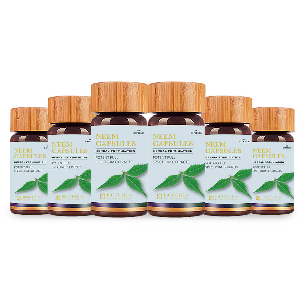 Biogetica Neem 80 Capsules