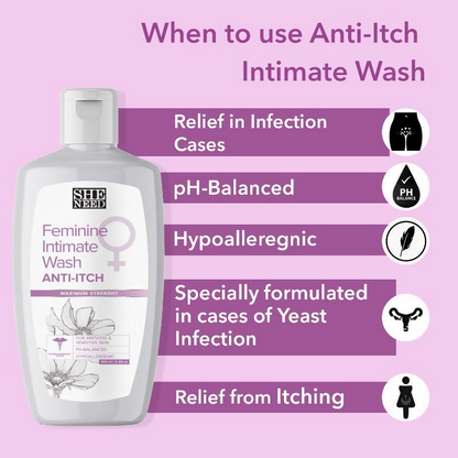 SheNeed Anti-itch Feminine Intimate Wash