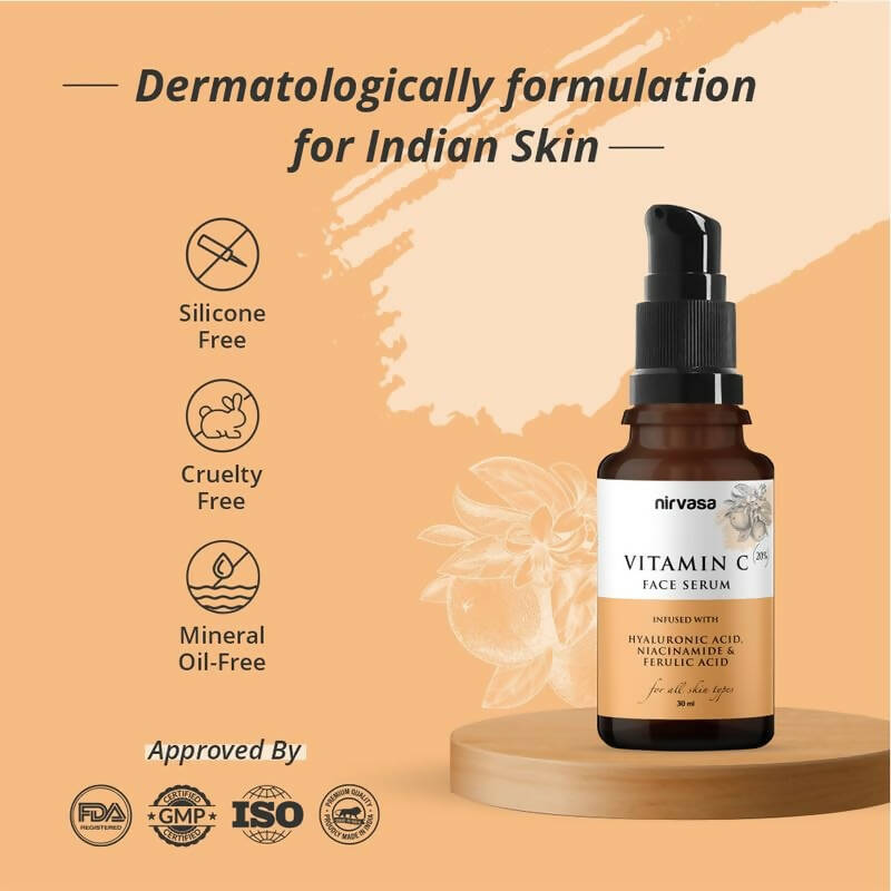 Nirvasa 20% Vitamin C Face Serum