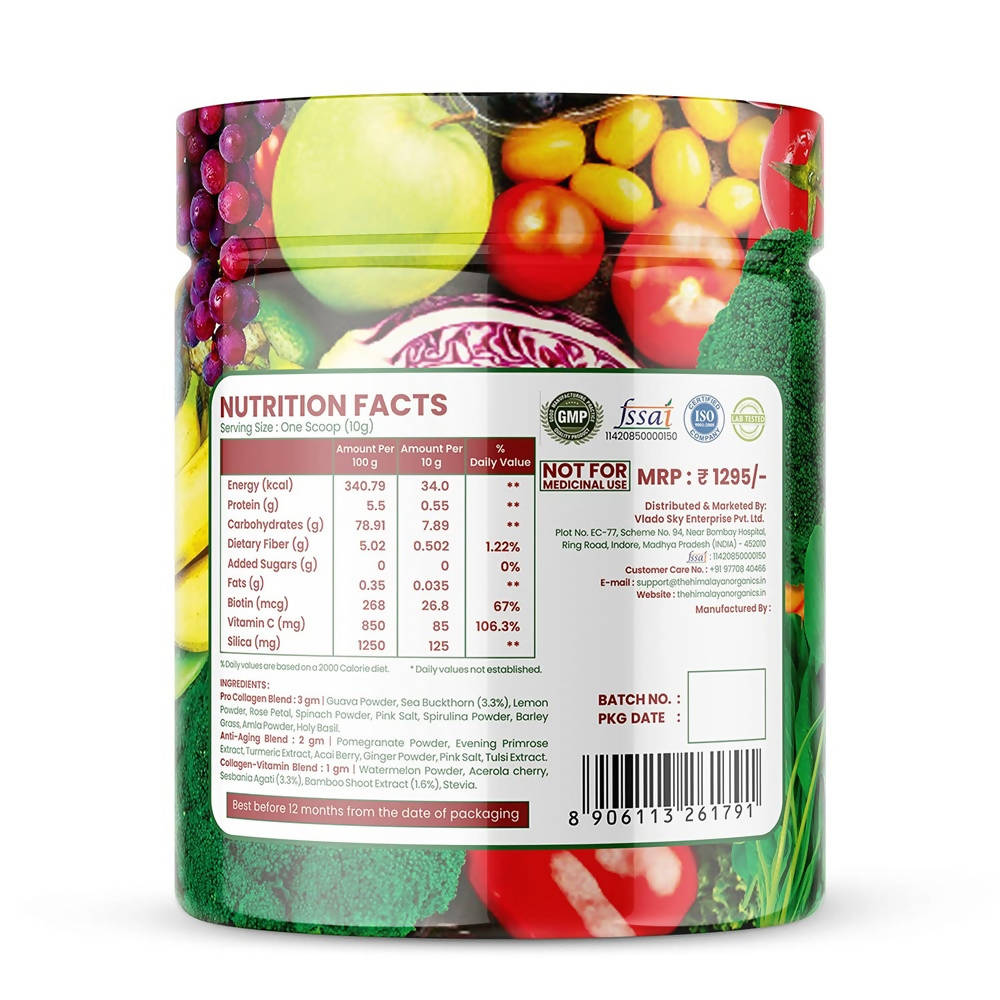Himalayan Organics Plant Based Collagen Builder Powder