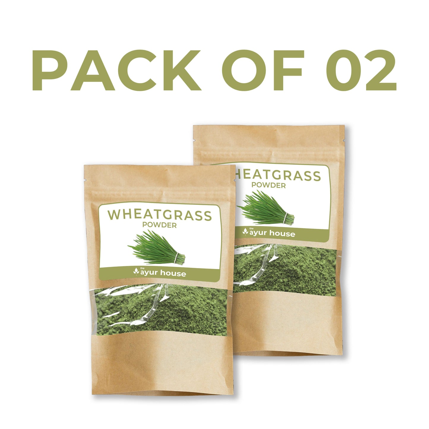 The Ayur House Wheatgrass Powder