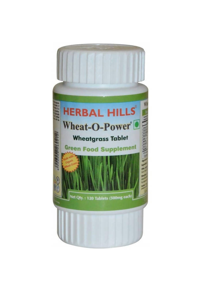 Buy Herbal Hills Wheat-O-Power Wheatgrass Tablet from DrMediCart, Ship from India to USA