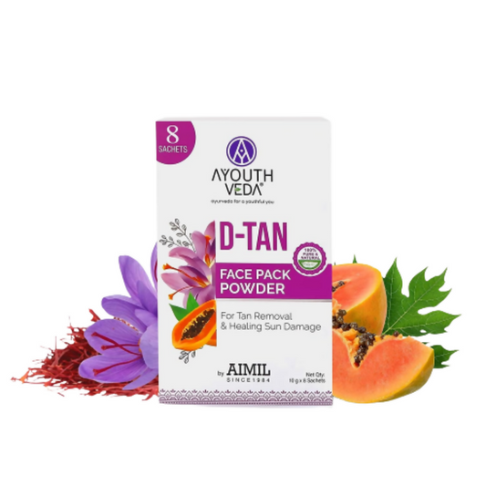 Buy Ayouthveda D-TAN Face Pack Powder from DrMediCart, Ship from India to USA