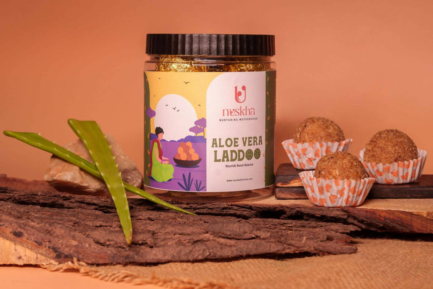 Nuskha Aloevera Laddoo