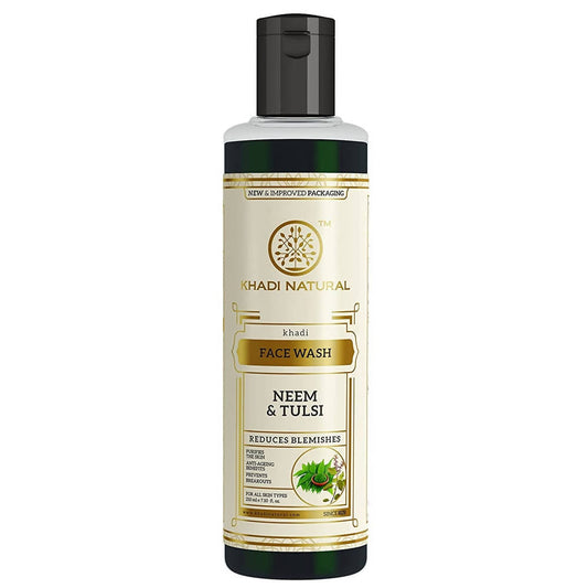 Buy Khadi Natural Neem & Tulsi Face Wash from DrMediCart, Ship from India to USA