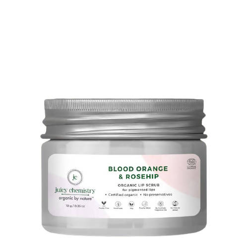Juicy Chemistry Blood Orange & Rosehip Lip Scrub