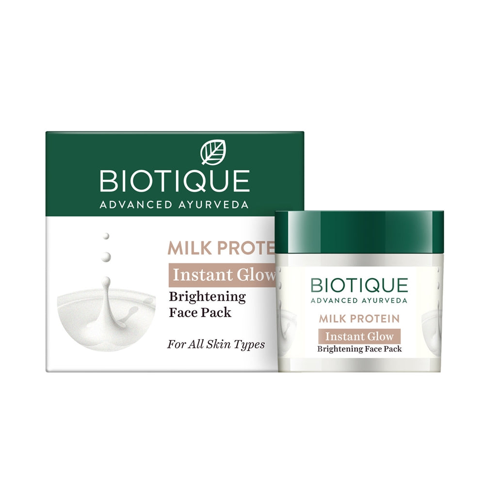 Buy Biotique Advanced Ayurveda Bio Milk Protein Whitening & Rejuvenating Face Pack from DrMediCart, Ship from India to USA