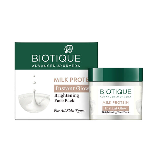 Buy Biotique Advanced Ayurveda Bio Milk Protein Whitening & Rejuvenating Face Pack from DrMediCart, Ship from India to USA