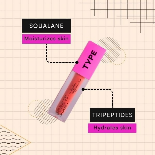 Type Beauty Soak It Lip Luster - Melodrama 404