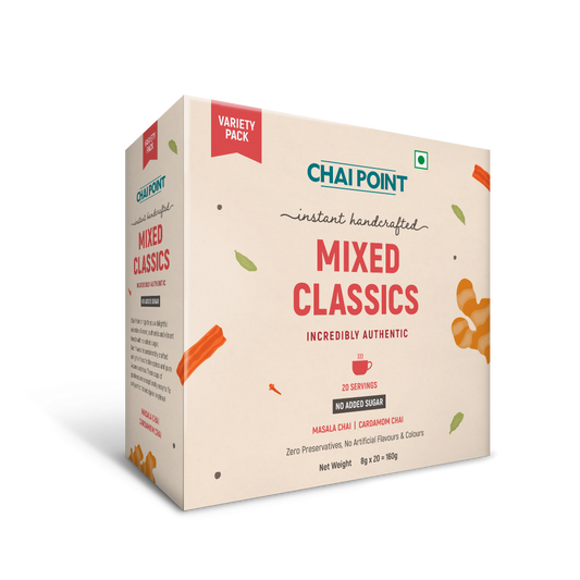 Chai Point Mixed Classics No Sugar  - Instant Tea Premix
