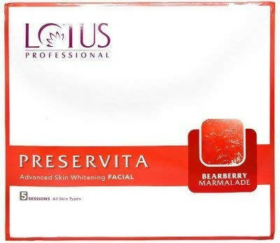 Buy Lotus Professional Preservita Advanced Skin Whitening Facial Kit - Bearberry Marmalade from DrMediCart, Ship from India to USA