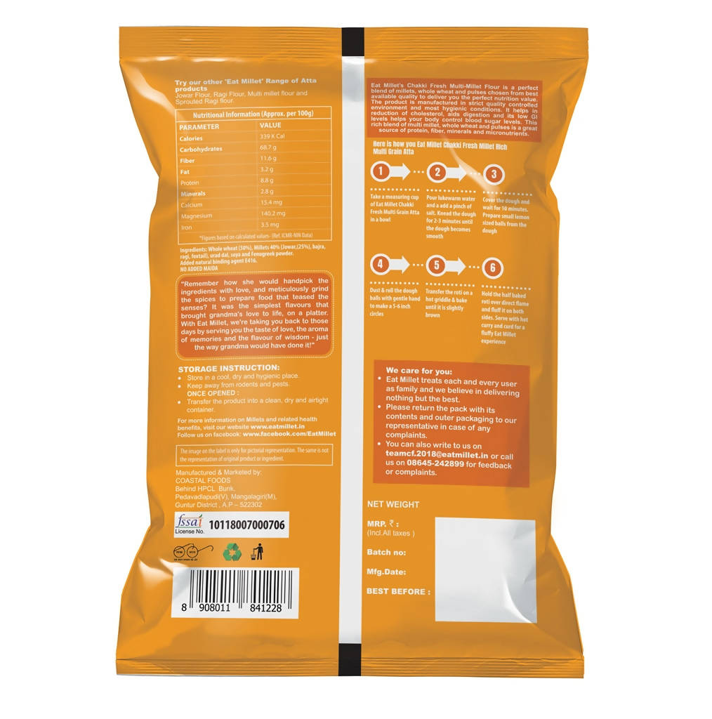 Eat Millet Multi Millet Atta