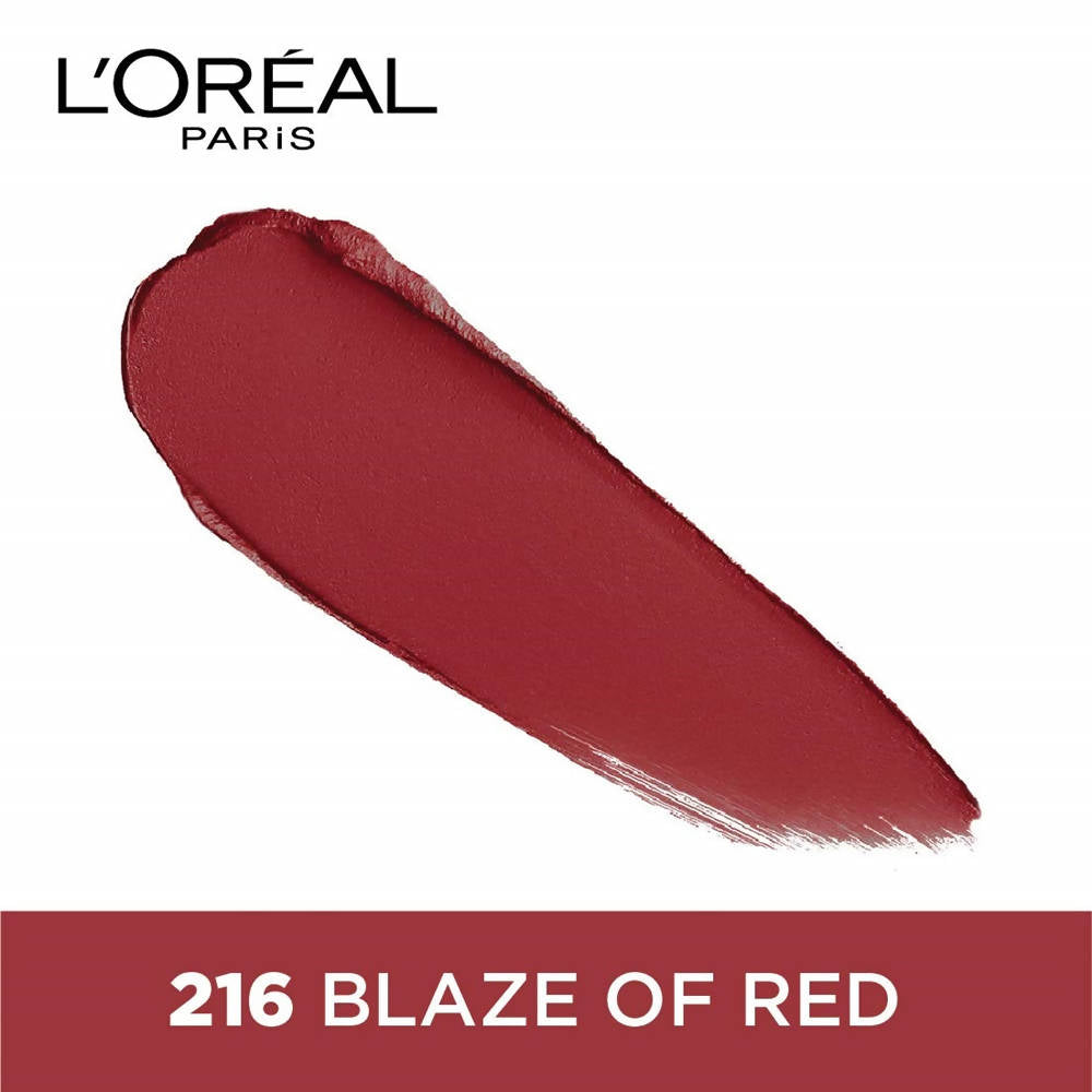 L'Oreal Paris Color Riche Moist Matte Lipstick - 216 Blaze Of Red - DrMediCart