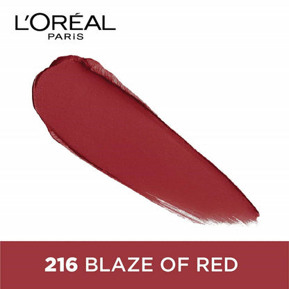 L'Oreal Paris Color Riche Moist Matte Lipstick - 216 Blaze Of Red - DrMediCart