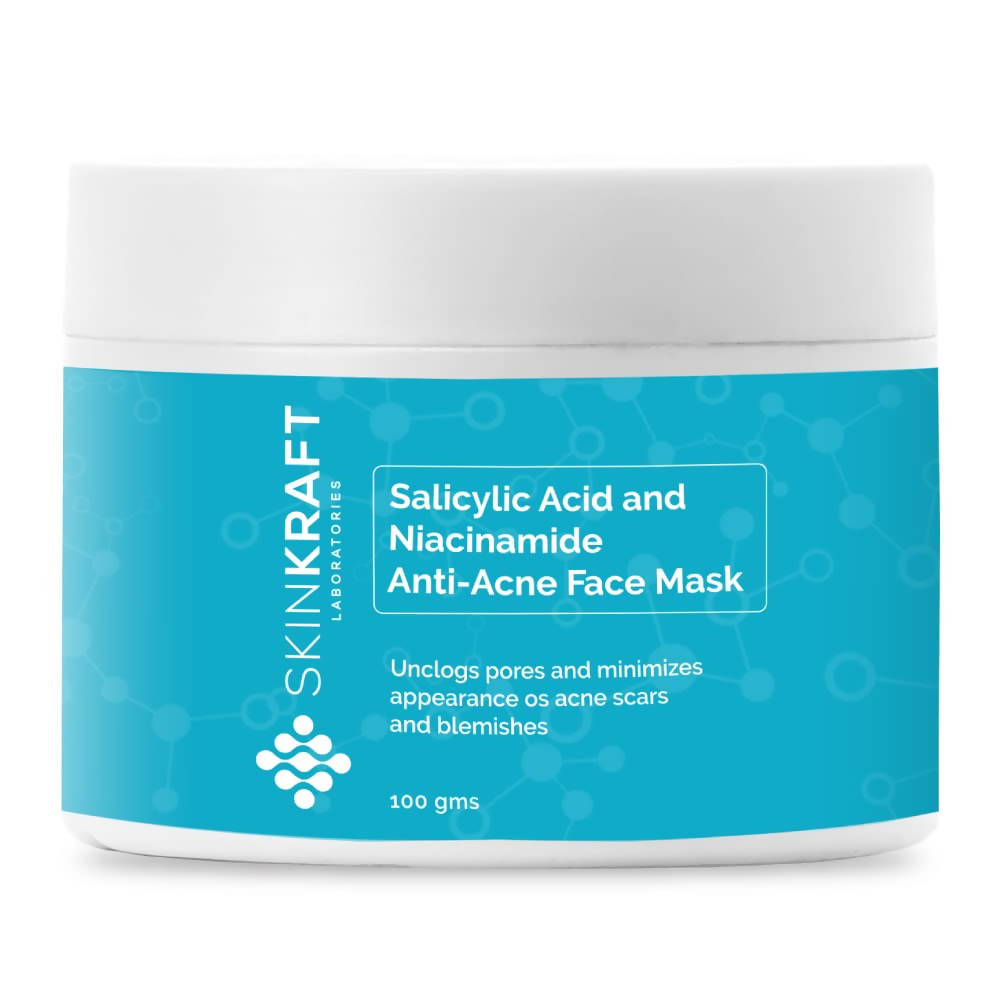 SkinKraft Salicylic Acid & Niacinamide Anti Ageing Face Mask - DrMediCart