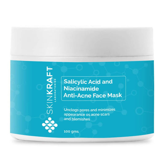 SkinKraft Salicylic Acid & Niacinamide Anti Ageing Face Mask - DrMediCart