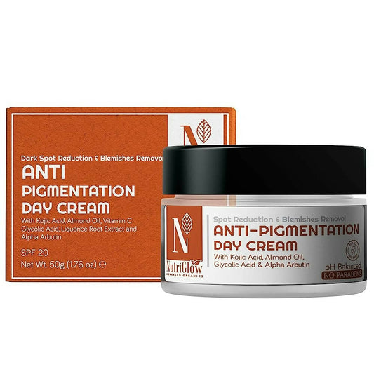 Buy NutriGlow Advanced Organics Anti-Pigmentation Day Cream from DrMediCart, Ship from India to USA