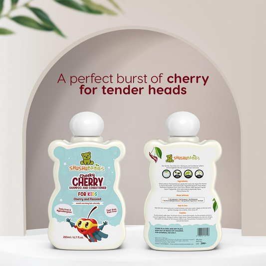 Buy ShuShu Babies Cheeky Cherry Shampoo & Conditioner (under 4-12 Years) from DrMediCart, Ship from India to USA