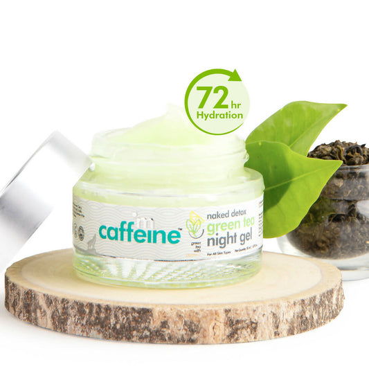 Buy mCaffeine Naked cleanse  Green Tea with Vitamin C Night Gel from DrMediCart, Ship from India to USA