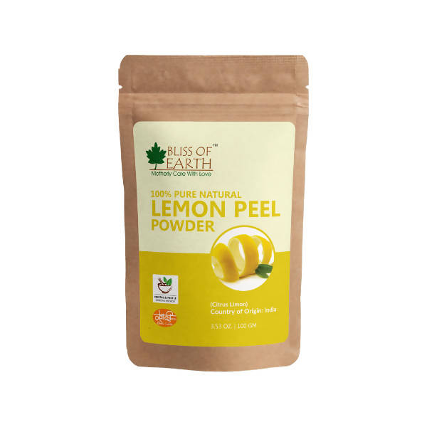 Buy Bliss of Earth Genuine Pure Natural Lemon Peel Powder from DrMediCart, Ship from India to USA